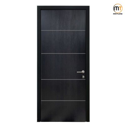 uPVC Door IUP-005 สี Black Ash