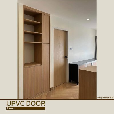 uPVC Door IUP-006 สี Beech