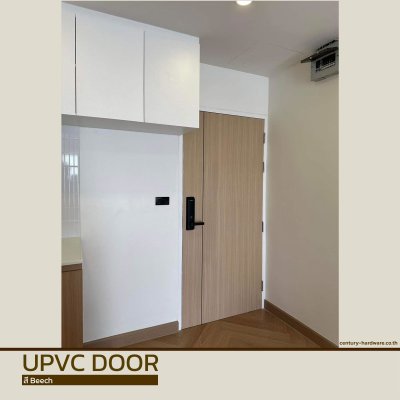 uPVC Door IUP-006 สี Beech
