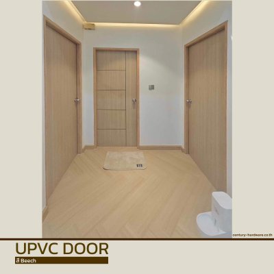 uPVC Door IUP-006 สี Beech