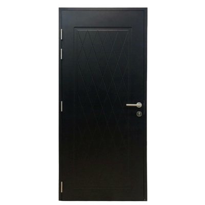 WPC Painting Door สี Black