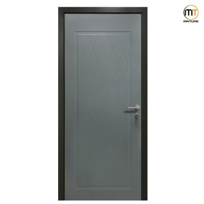 WPC Painting Door สี Mystic Grey