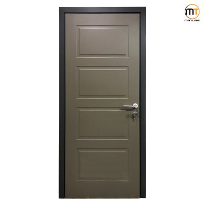 WPC Painting Door สี Olive Green