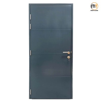 uPVC Paninting Door สี Mystic Blue