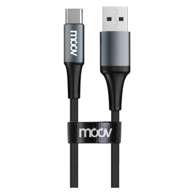 Moov CB03 สายมือถือ สายชาร์จเร็ว USB to Type C 6A 120W Moov CB03 สายมือถือ สายชาร์จเร็ว USB to Type C 6A 120W