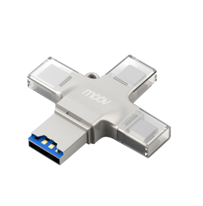 Moov CR02 4 in 1 Card Reader OTG USB 3.0 เครื่องอ่านการ์ด