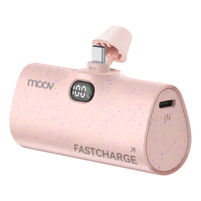 MOOV PB02 พาวเวอร์แบงค์ 5000mAh รองรับ PD ชาร์จเร็ว 20W MOOV PB02 พาวเวอร์แบงค์ 5000mAh รองรับ PD ชาร์จเร็ว 20W