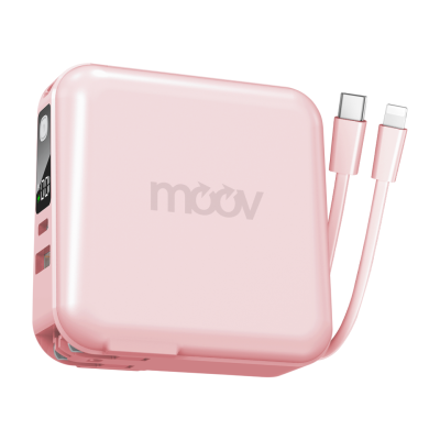 Moov PB01 (W1501) พาวเวอร์แบงค์ 15000mAh Built-in POWER BANK