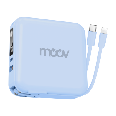 Moov PB01 (W1501) พาวเวอร์แบงค์ 15000mAh Built-in POWER BANK Moov PB01 (W1501) พาวเวอร์แบงค์ 15000mAh Built-in POWER BANK