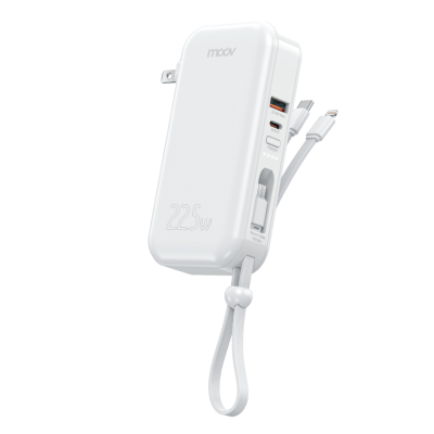 ​MOOV PB03 พาวเวอร์แบงค์ 10000mAh Built-in POWER BANK