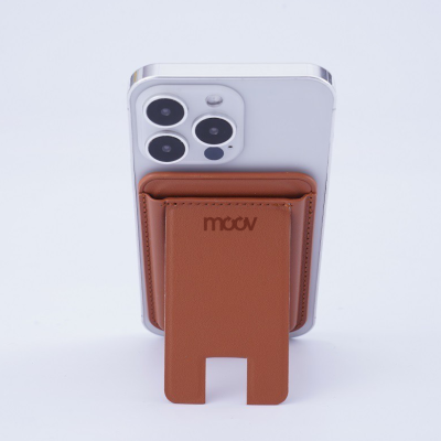 Moov ST02 Magnetic Wallet & Stand ขาตั้งโทรศัพท์ระบบแม่เหล็ก กระเป๋าเก็บบัต