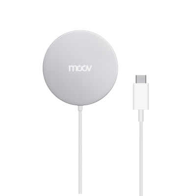 Moov WC01 แท่นชาร์จไร้สาย 10W แบบแม่เหล็กชาร์จไร้สาย