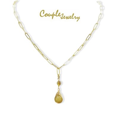Everyday ware collection (Golden rutilated quartz)