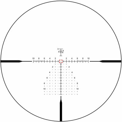 Vector optics Continental x6 2-12x44 RAR FFP Rifle Scope