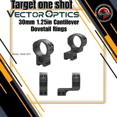 Vector optics 30mm 1.25in Rings ขาจับกล้องแบบเยื้อง ราง11 mm Vector optics 30mm 1.25in Rings ขาจับกล้องแบบเยื้อง ราง11 mm