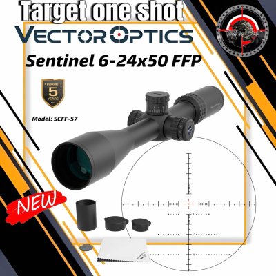 Vector optics Sentinel 6-24x50 FFP Rifle Scope