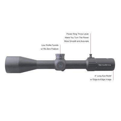 กล้องติดปืน VECTOR OPTICS Marksman 6-24x50 FFP Riflescope