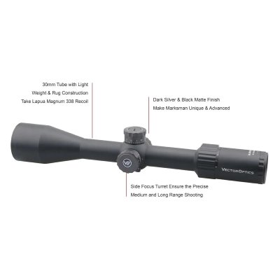 กล้องติดปืน VECTOR OPTICS Marksman 6-24x50 FFP Riflescope