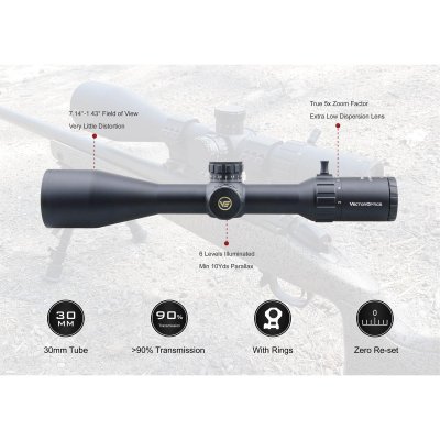 VECTOR OPTICS Paragon 3-15x50SFP GenII Riflescope