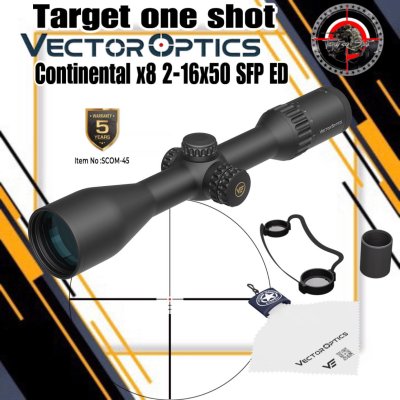 กล้องติดปืน VECTOR OPTICS Continental x8 2-16x50 SFP ED