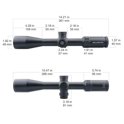 กล้องติดปืน VECTOR OPTICS Tourex 4-16x44FFP Riflescope