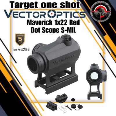 VECTOR OPTICS Maverick 1x22 Red Dot Scope S-MIL