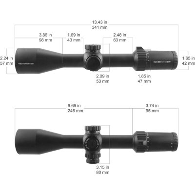 กล้องติดปืน VECTOR OPTICS Taurus 3-18x50FFP Riflescope