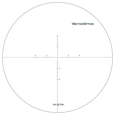 กล้องติดปืนVECTOR OPTICS Sentinel-X 10-40x50 Center Dot