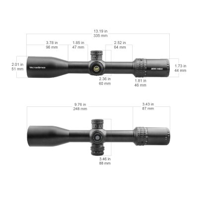 กล้องติดปืน VECTOR OPTICS Aston 3-18x44SFP Riflescope