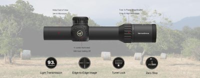 VECTOR OPTICS Continental x10 1-10x28 ED FFP VET-RAR