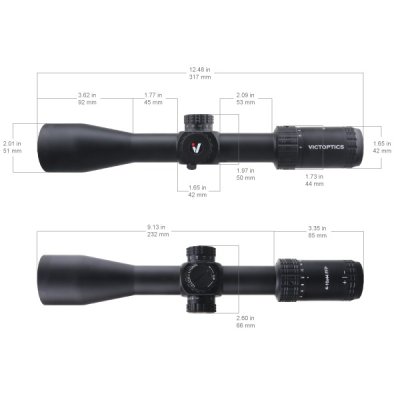 กล้องติดปืน VictOptics S4 AGN 4-16x44 SFP MDL Riflescope