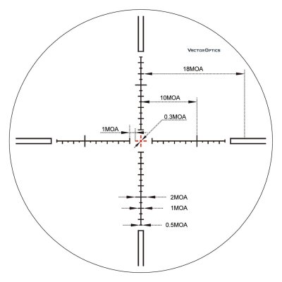 VECTOR OPTICS Aston 5-30x56 Riflescope