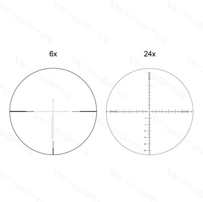 กล้องติดปืน VECTOR OPTICS Orion Pro Max 6-24X50 FFP HD