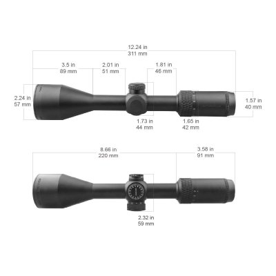 กล้องติดปืน VECTOR OPTICS Matiz 3-9x50SFP Riflescope