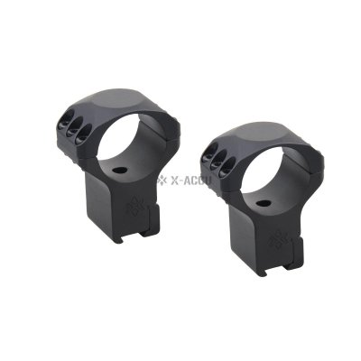 30mm X-Accu 1.5in Profile Dovetail Scope Rings 30mm X-Accu 1.5in Profile Dovetail Scope Rings