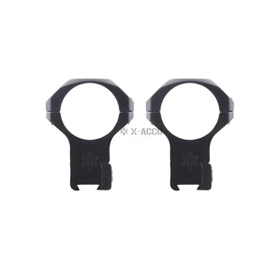 30mm X-Accu 1.5in Profile Dovetail Scope Rings