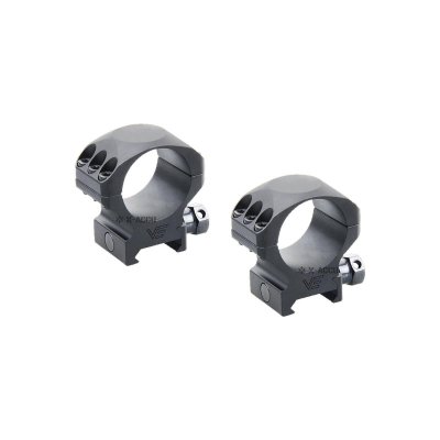 VECTOR OTICS 30mm X-Accu 1" Low Profile Picatinny Scope Rings