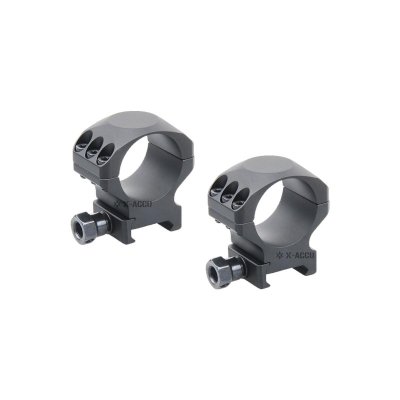 VECTOR OTICS 30mm X-Accu 1" Low Profile Picatinny Scope Rings