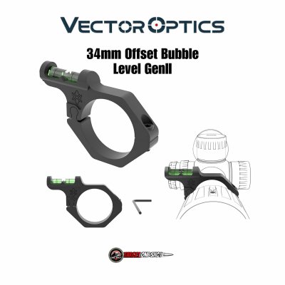 แหวนระดับน้ำ ท่อ34mm Offset Bubble Level GenII