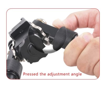 ขาทราย V8 Bipod อลูมิเนียม6061 T6 พับยืดหดได้ ปรับเอียงได้