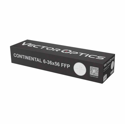 Vector optics New Continental x6 6-36X56 FFP PRS Rifle Scope