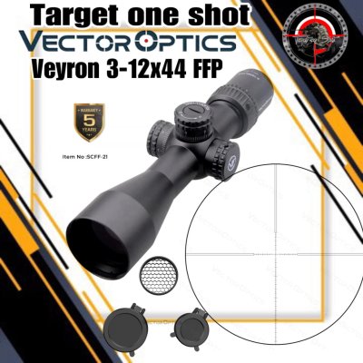 กล้องติดปืนVector optics Veyron 3-12x44 FFP Compact scope