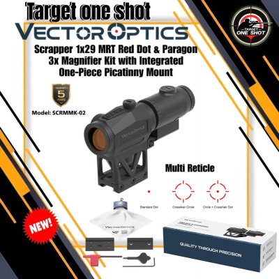 Scrapper 1x29 MRT Red Dot & Paragon 3x Magnifier Kit