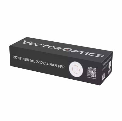 Vector optics Continental x6 2-12x44 RAR FFP Rifle Scope