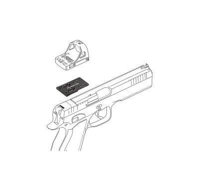 เพทอแดปเตอร์ CZ Shadow 2 / SP-01/ Shadow Universal Adapter