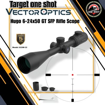 VECTOR OPTICS Hugo 6-24x50GT SFP Riflescope