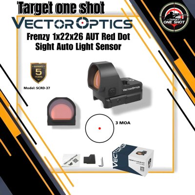 รเดดอท Frenzy 1x22x26 AUT Red Dot Sight Auto Light Sensor