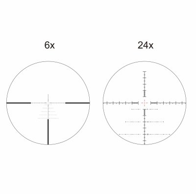 Vector optics Sentinel 6-24x50 FFP Rifle Scope