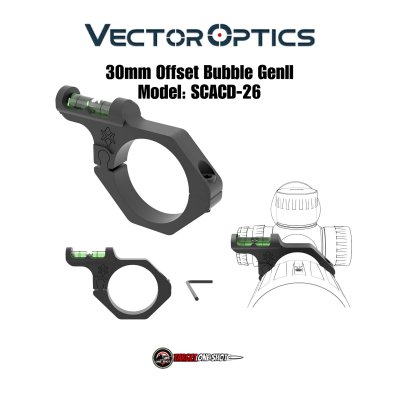 แหวนระดับน้ำ vector optics 30mm Offset Bubble GenII