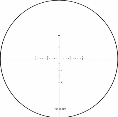 กล้องติดปืนVector optics Sentinel-X Pro10-40x50 Center Dot